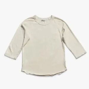 Shinola Vintage Cotton Raglan Tee - Size XL - Cream